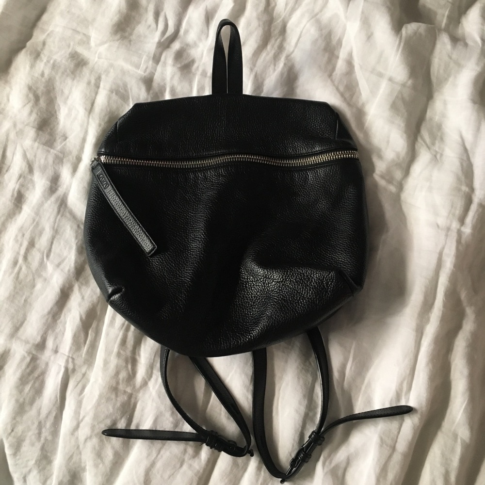 KARA Black Backpack Regular Size (not small)